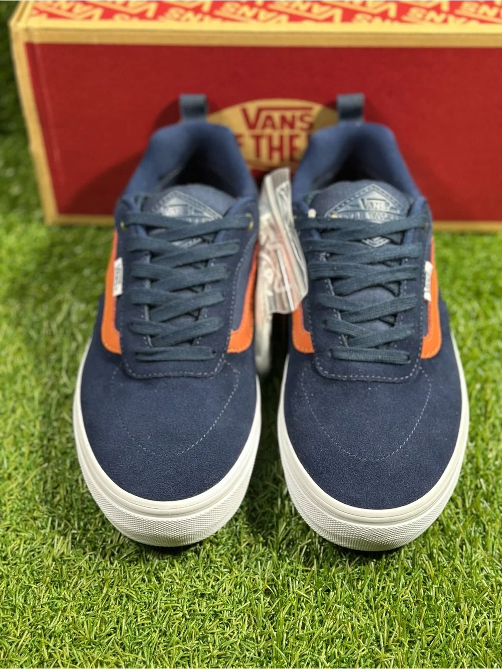 Vans Kyle Walker Pro , Dress Blue/ Potter’s Clay, Men’s 8 , VN0A2XSGVFQ